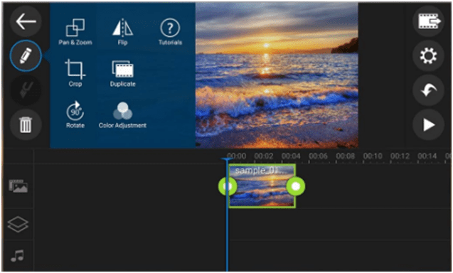 best apps to add background music to video clip - powereditor