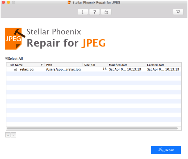 JPEG Repair Software for Mac and Windows