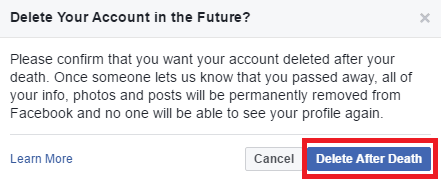 how to delete deceased persons facebook account