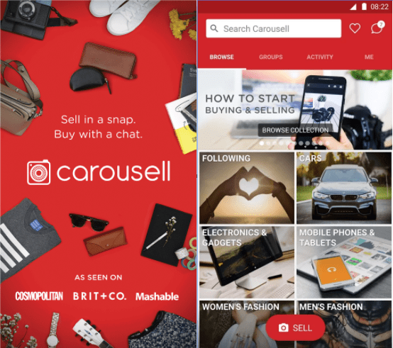 similar apps like letgo -carousell