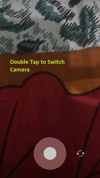 Switch Camera while recording on Instagram stories on Android and iPhone