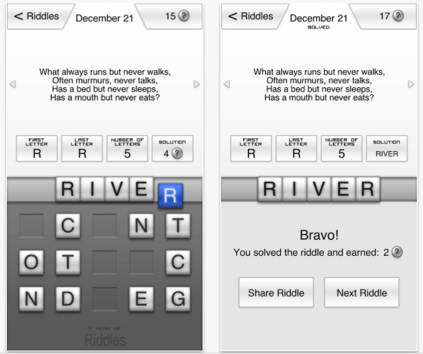 riddles for iphone