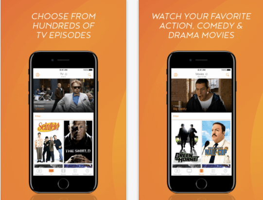 Crackle app to watch movies and TV Shows