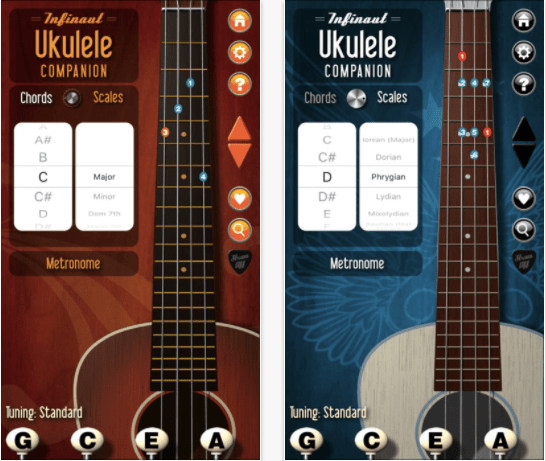Ukulele Companion iOS App