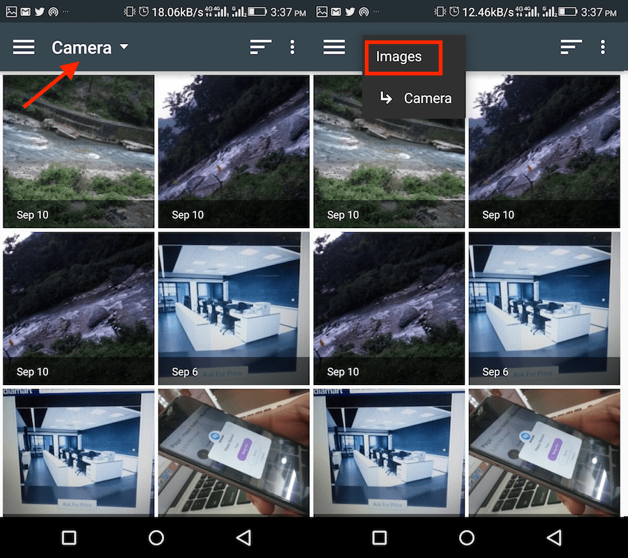 Stop WhatsApp from compressing photos