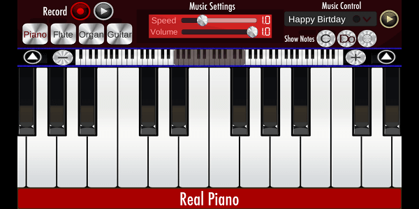 Best piano app 2018 - Real Piano (5)