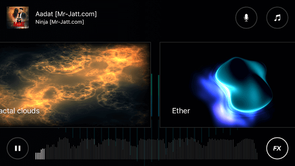 Free Absorbed Music Visualizer - iPhone iOS