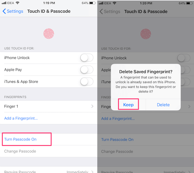 How To Fix Unable To activate Touch ID on this iPhone