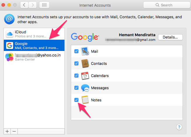How to See Notes On Mac from Android
