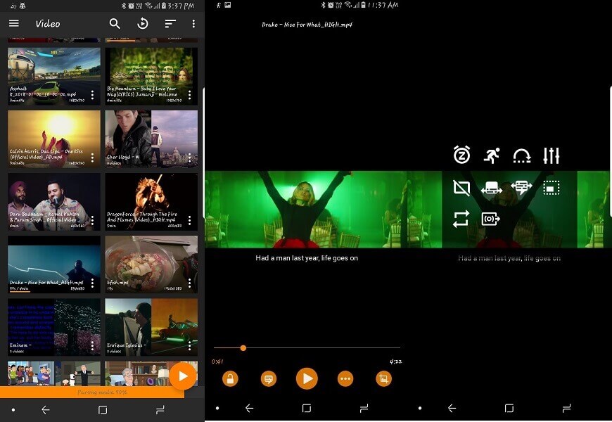 VLC video player for Android