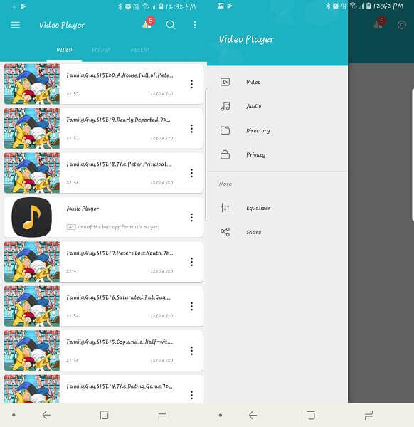 Video Player - Android app