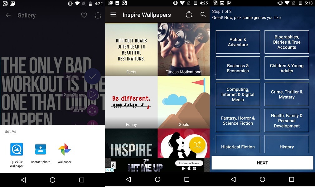 best self-improvement android apps - HD Inspire Wallpapers