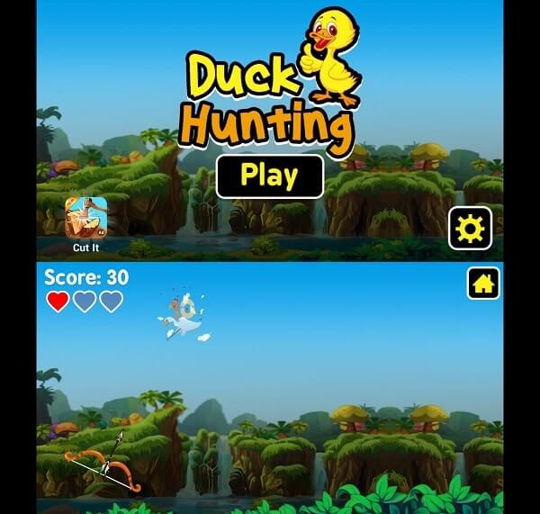 duck hunting -archery shooting