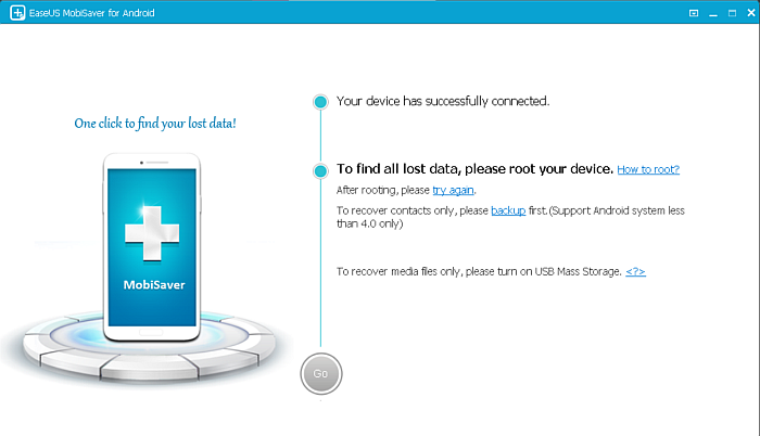 EaseUS MobiSaver For Android App data recovery feature