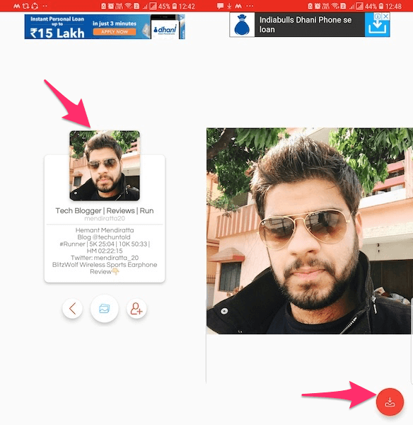 Download Instagram profile picture full size Android