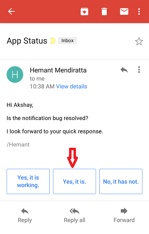 how to turn on or off smart reply on gmail for android and iphone - replies