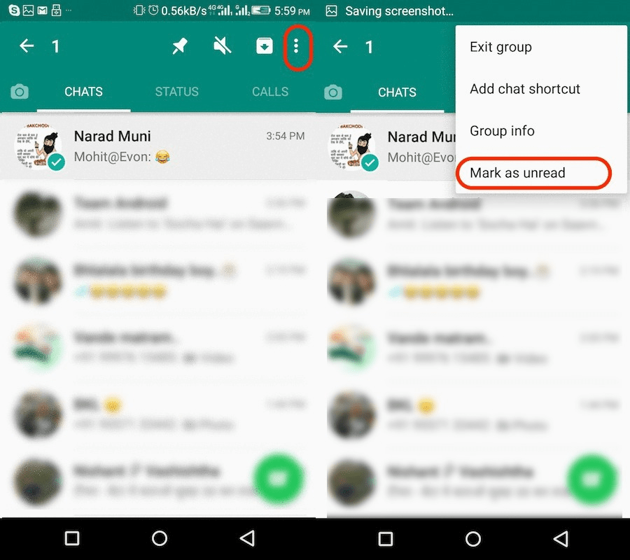How to Mark WhatsApp Message as Unread on Android and iPhone 2024
