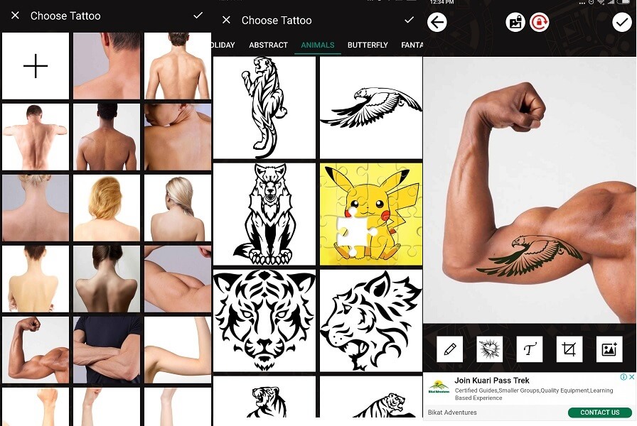 Entwerfen Sie Ihre eigene Tattoo-App - Tattoo Maker