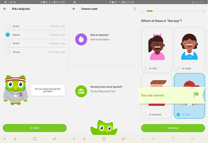 Duolingo - best Spanish learning apps
