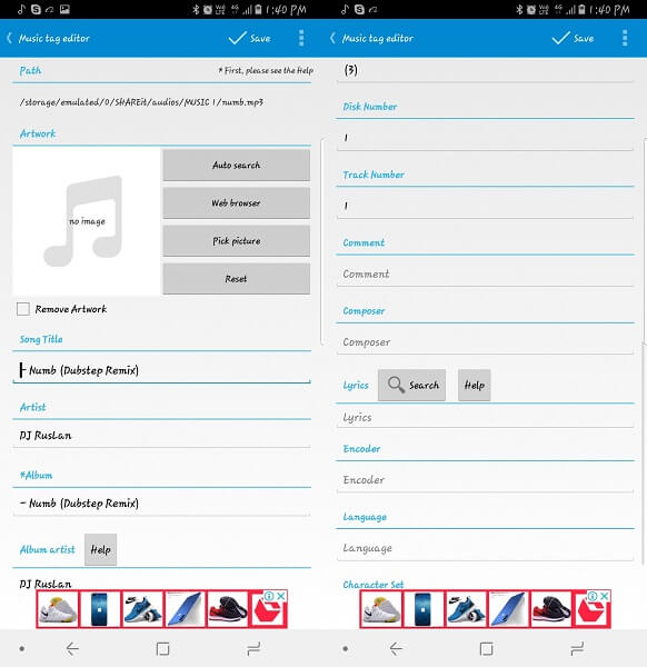 MP3 Tag Editor Apps - Star Music Tag Editor 