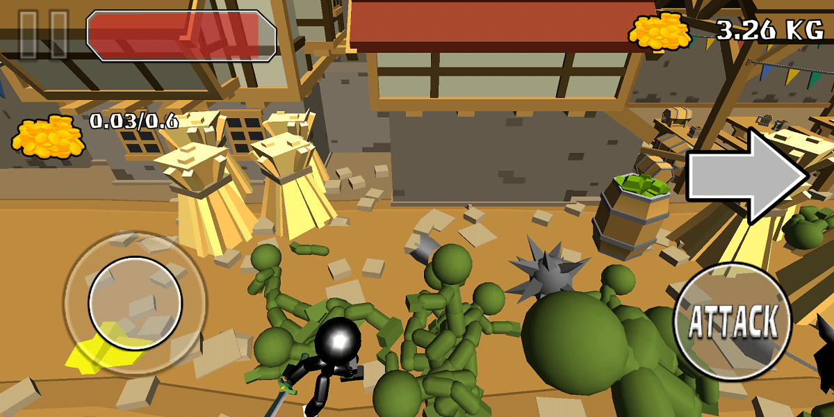 Stickman Sword Fighting 3D - Free game