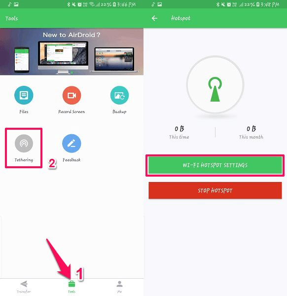 Use AirDroid offline or without internet