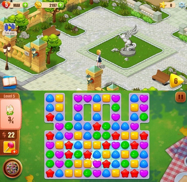 Naomi Clark 暗悪直美 Blacklivesmatter On Twitter Worth Noting That Matchington The First Title From San Mateo S Firecraft Studios Is Copying The Successful Formula Of Games Like Gardenscapes Homescapes From Playrix But