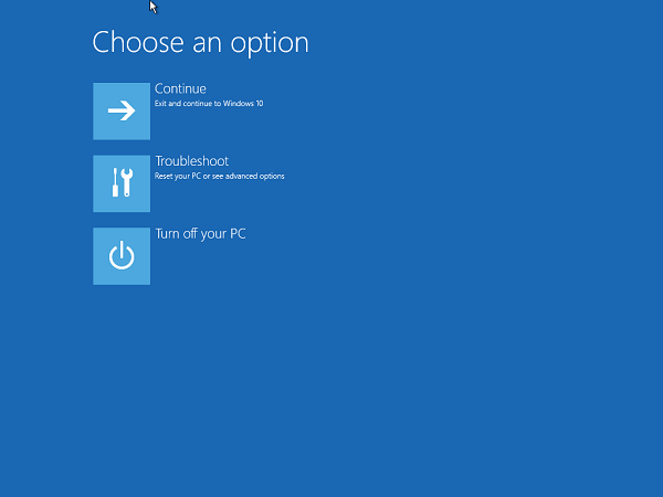 Windows 10 Restore