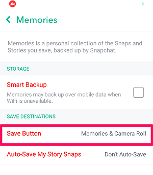 click on save button