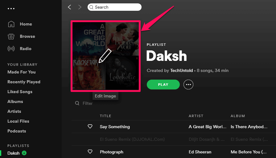 How To Change Spotify Playlist Picture | TechUntold