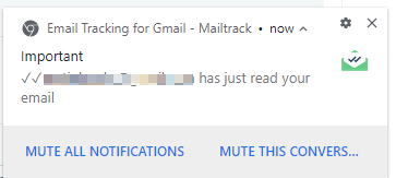 how to know if Email is read in Gmail