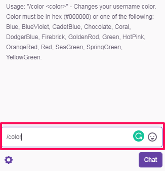 see twitch username color options