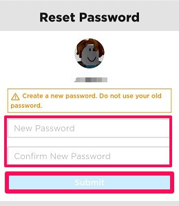 How To Reset Password In Roblox Without Email Vermillion Roblox