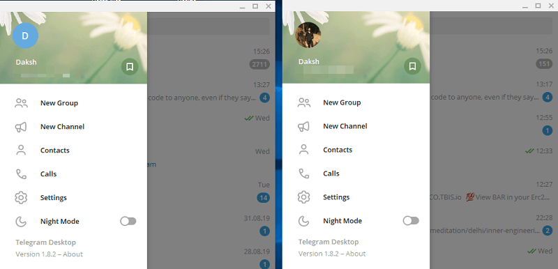 use multiple telegram accounts on desktop