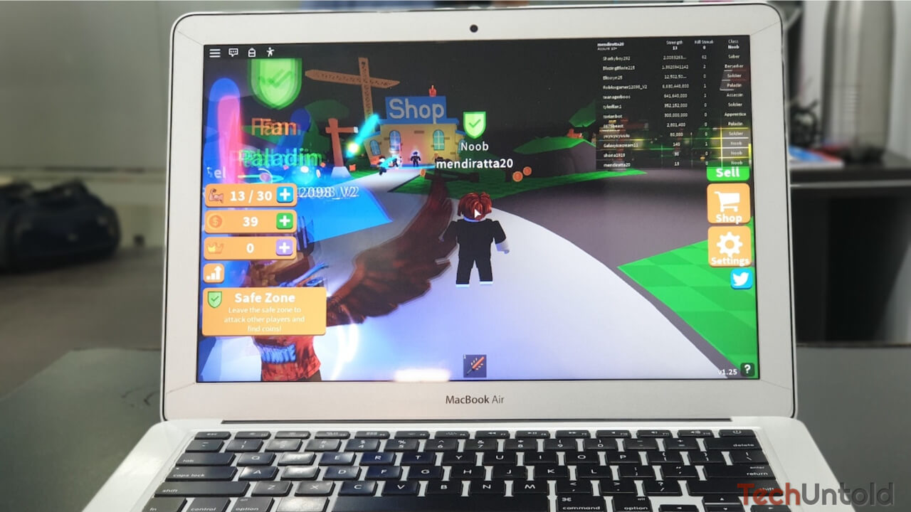 roblox mobile mouse and keyboard