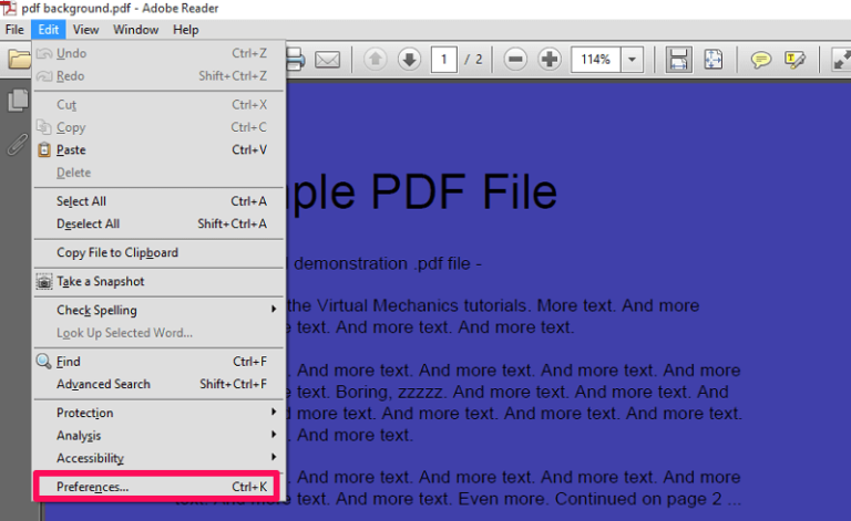 PDFs with Colored Backgrounds