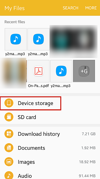 Android File storage