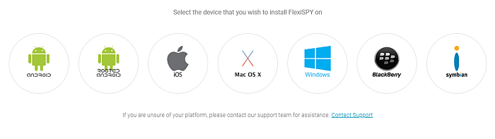 Flexispy Supported Devices