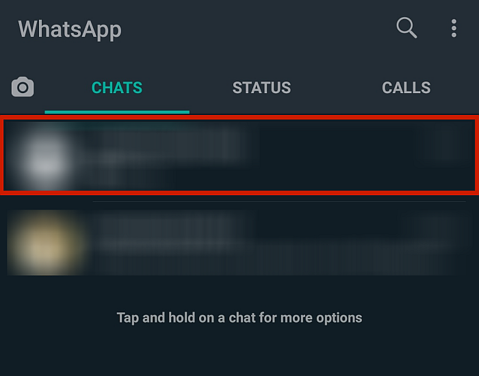 WhatsApp Chats On Android Phone