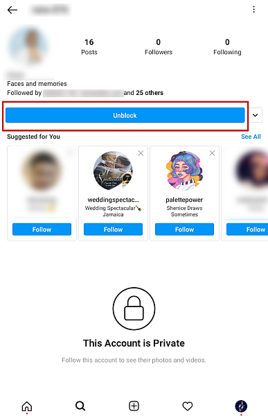 A screenshot of an Instagram user profile page