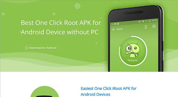 iRoot home page