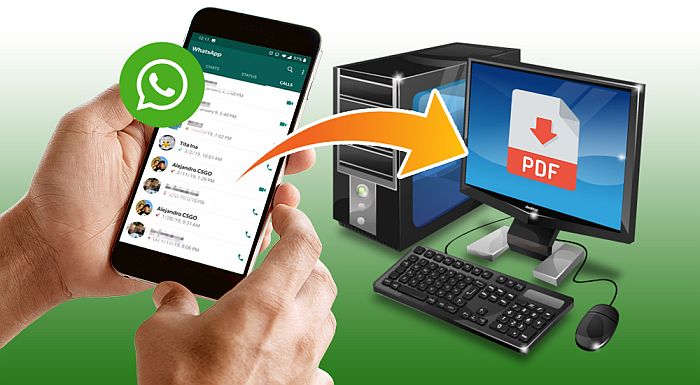 How to save whatsapp chat