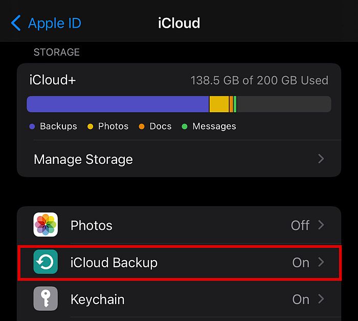 How to backup apple notes