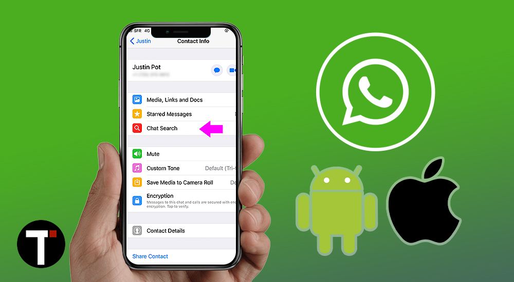 How To Search WhatsApp Chat