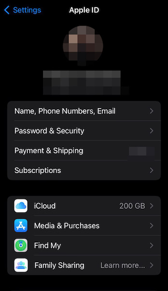 Ensuring that the same number and apple id is used