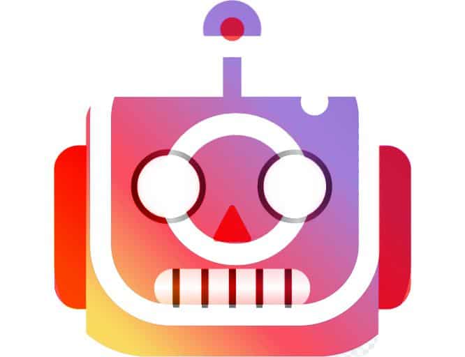 Instagram logo as a bot