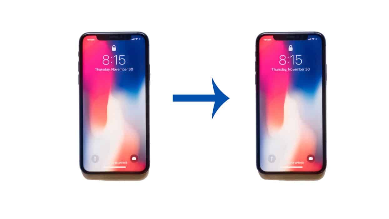 Data transfer from iphone to iphone