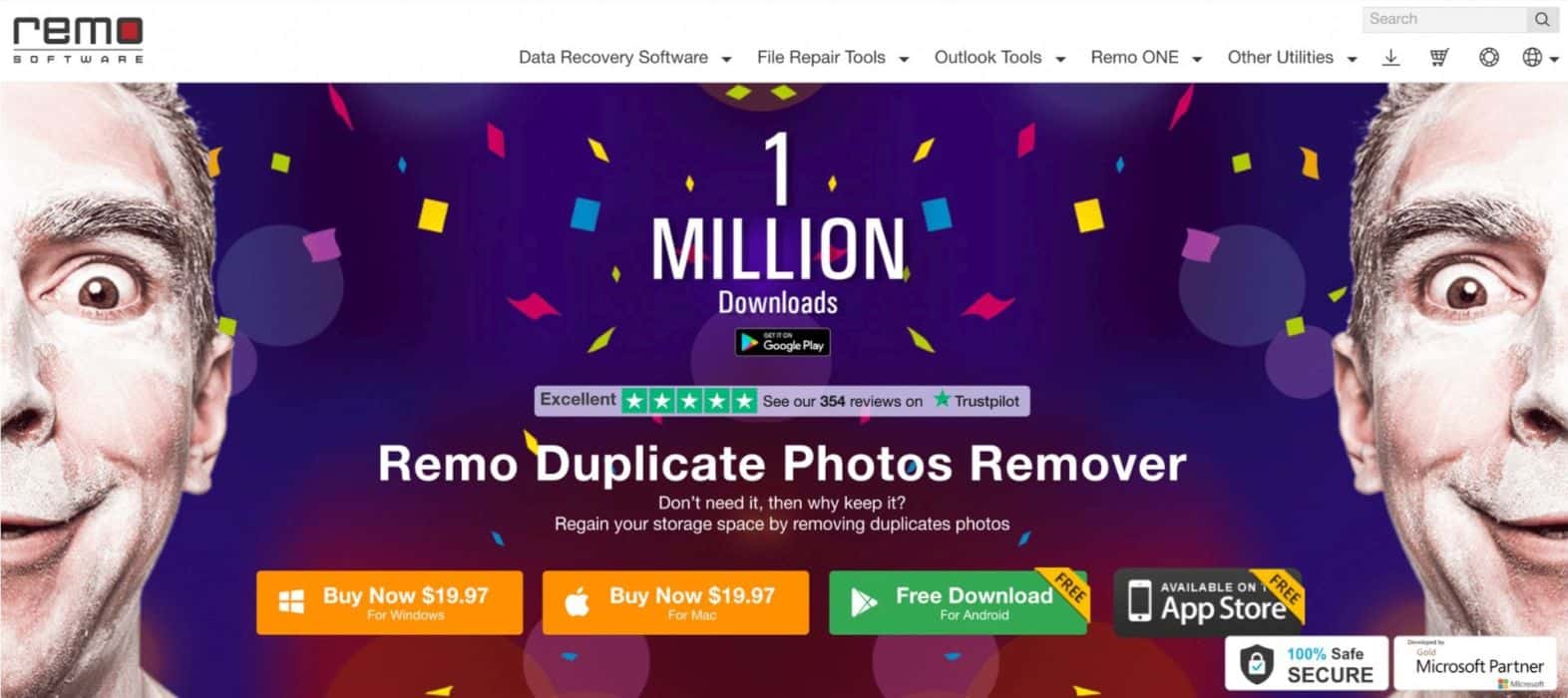 Homepage of Remo